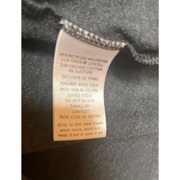 Toad & Co Tech Samba Faro Dress Size Small Dark Gray Long Sleeve Pockets EUC - Picture 7 of 8